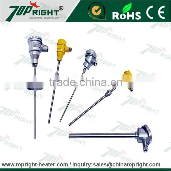 topright Explosive-proof and sheathed explosive-proof thermocouple