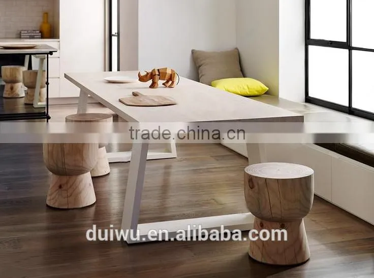 Wholesale dining room furniture wooden modern dining set