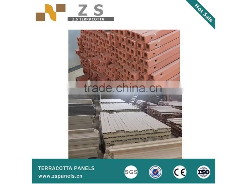 Cuboid Terracotta Louver for Construction Material, Clay Sticks