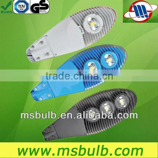 manufacturer direct offer 1*50w/80w LED streetlights 7200lm die-casting aluminum&toughened glass