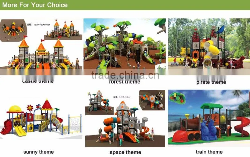 Norway outdoor playground equipment cheap Combination slide