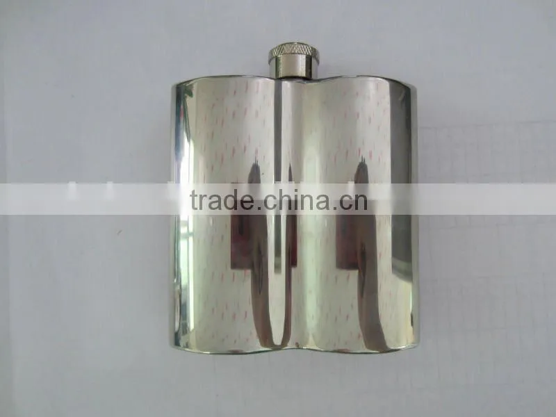 new design high quality stainless steel hip flask,wine flask