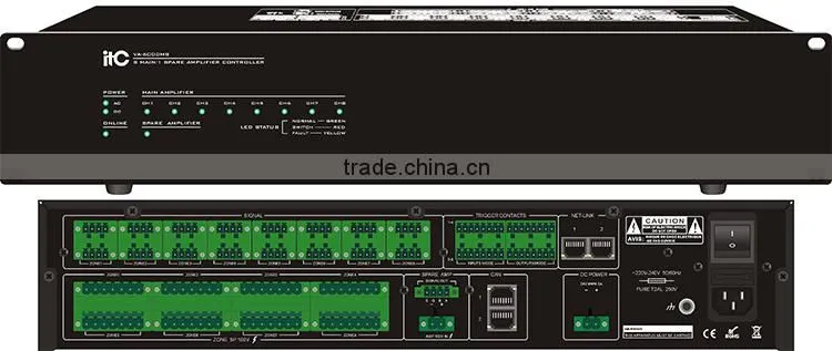 Hot sale 8 channel fire alarm changeover for voice alarm system