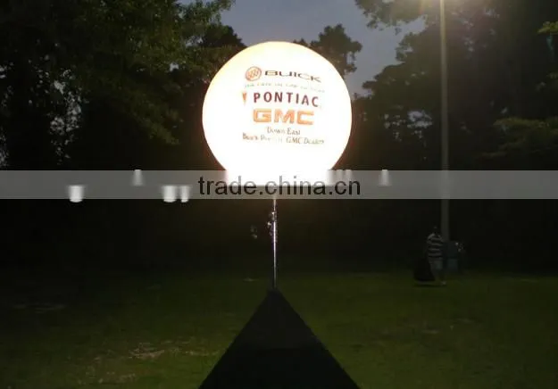 Amazing inflatable led balloon stand for decoration