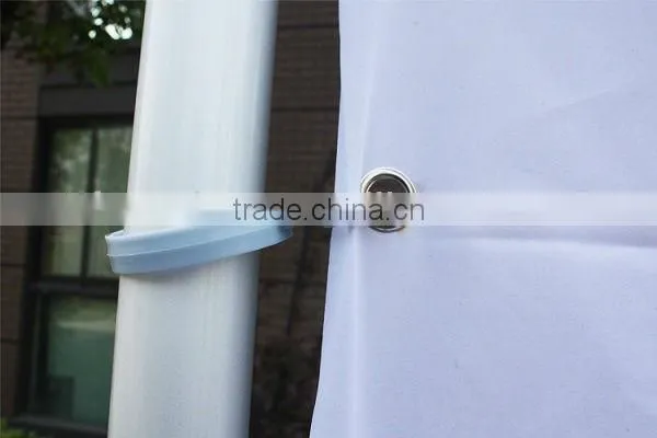 5m telescopic guide flagpole, Outdoor flagpole lighting, flagpole base