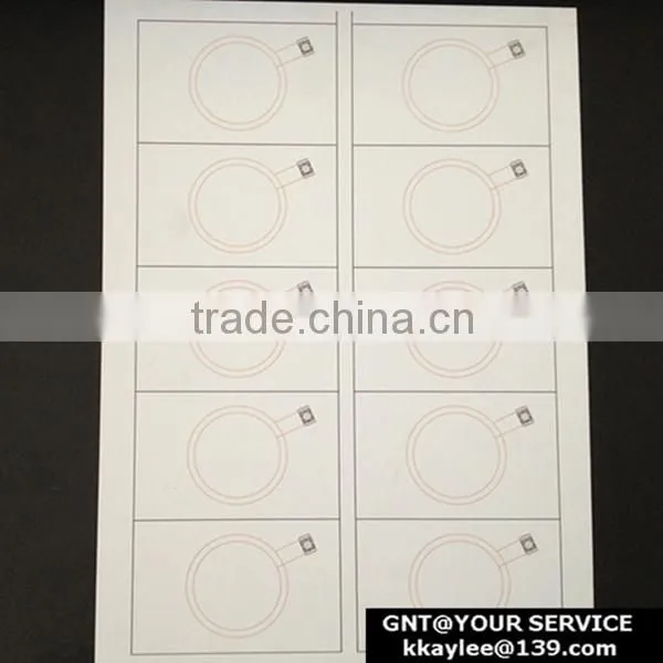 Card inlay test machine