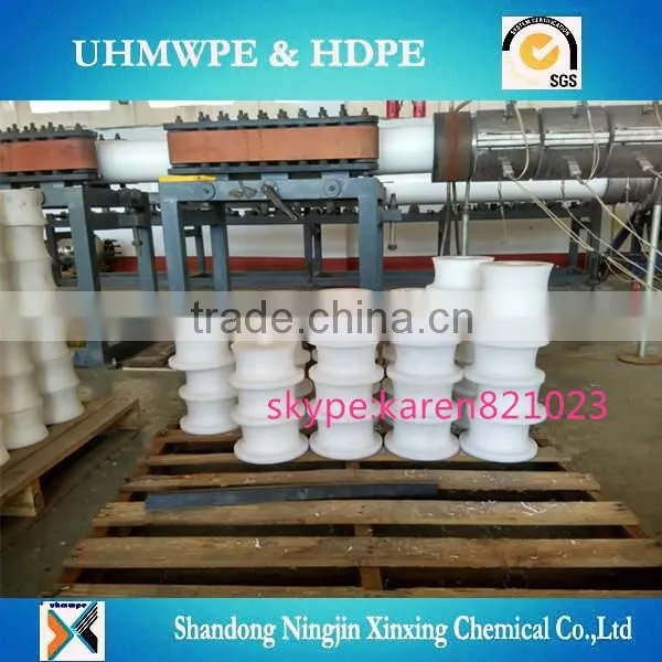 customed uhmwpe /hdpe cnc machine parts OEM