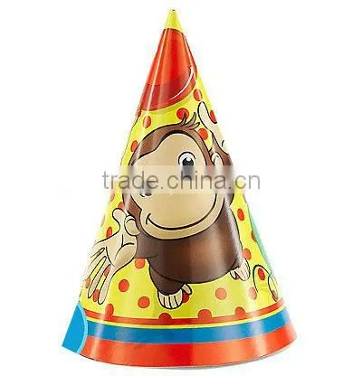 Curious George Party Hats