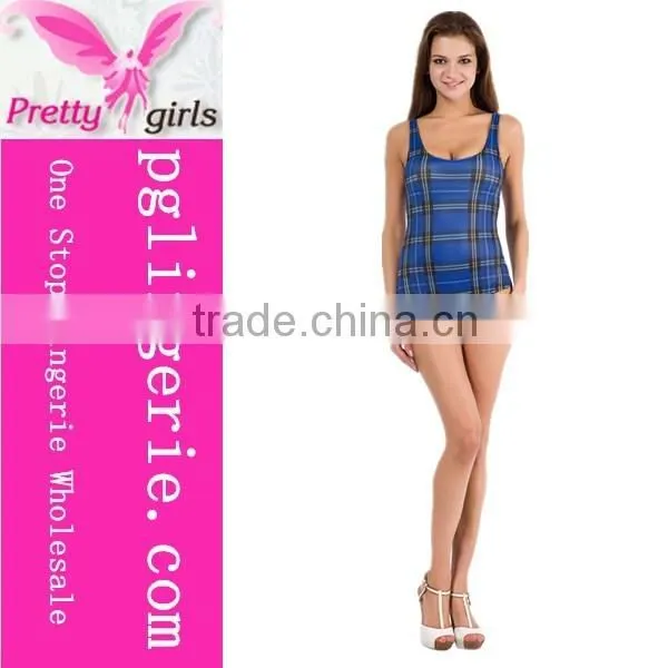 sexy mature one-piece swimsuit beach dress for women