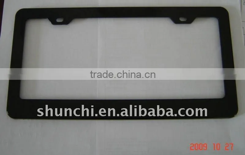 American license plate frame