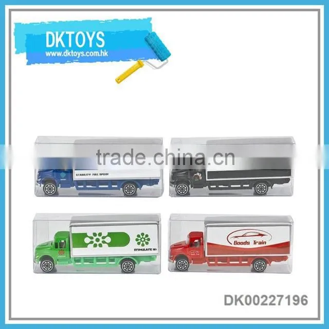 Best selling 1:64 free wheel diecast container truck
