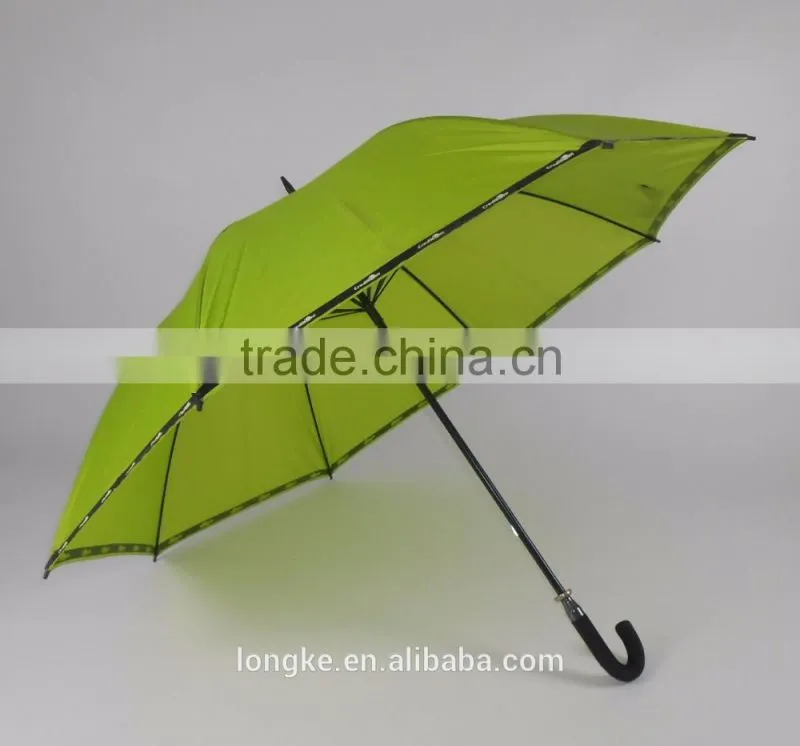 logo bordure umbrella golf umbrella with logo edge piping