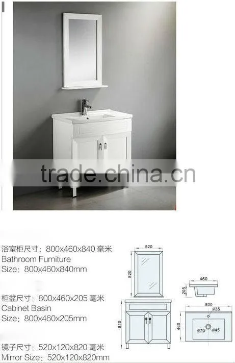 Elegant Design Pure White Display Cabinet