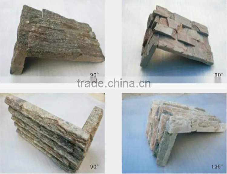 China factory artificial cobble landscaping stone for wall decoration