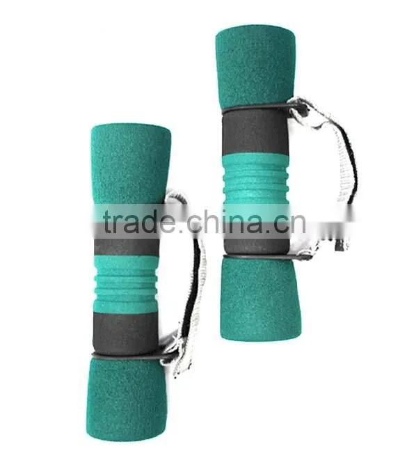 New Style High Quality EVA Cast Iron Little Dumbbell for Women