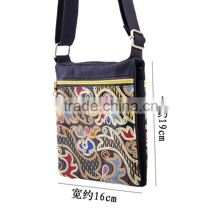 2016 new design canvas messenger bag for wholesale unisex casual messenger bags for men
