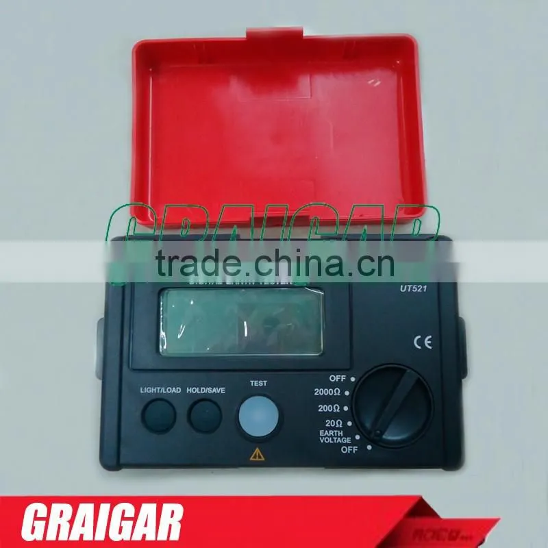 Digital Earth Ground Testers UNI-T UT521 Electrical Earth Voltage Device