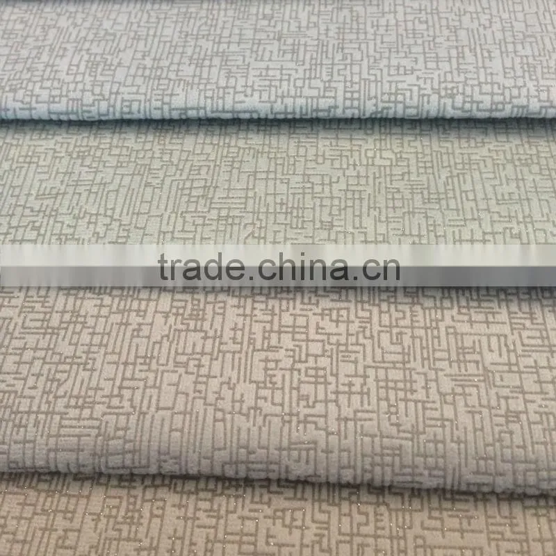 Printed Velvet for sofa or curtains fabric