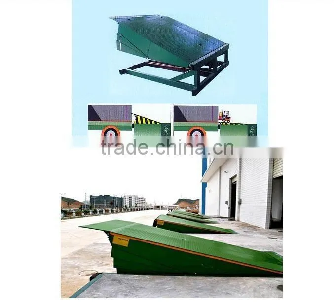 warehouse loading ramp, forklift loading ramp