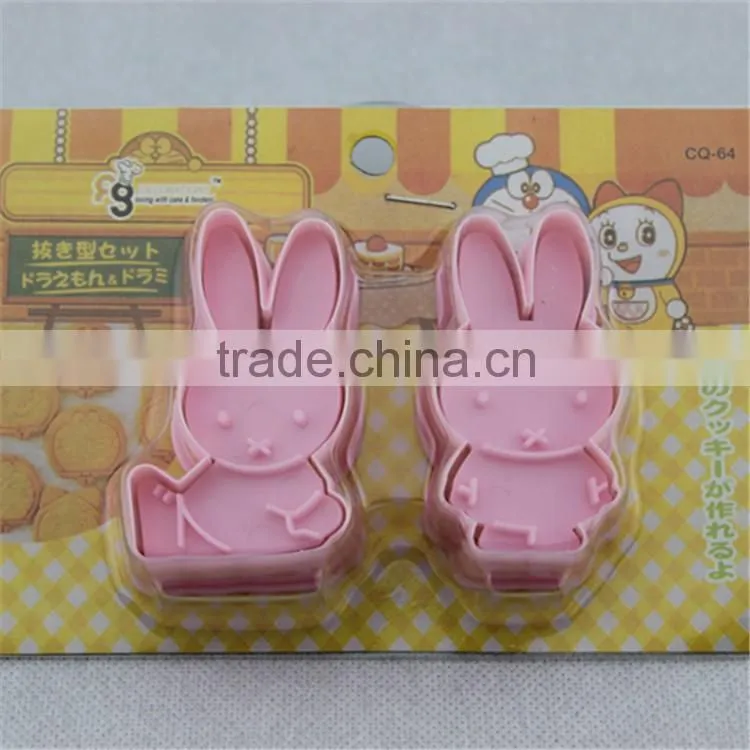 3d stamp cake tools plastic Cartoon shaped cookie cutter