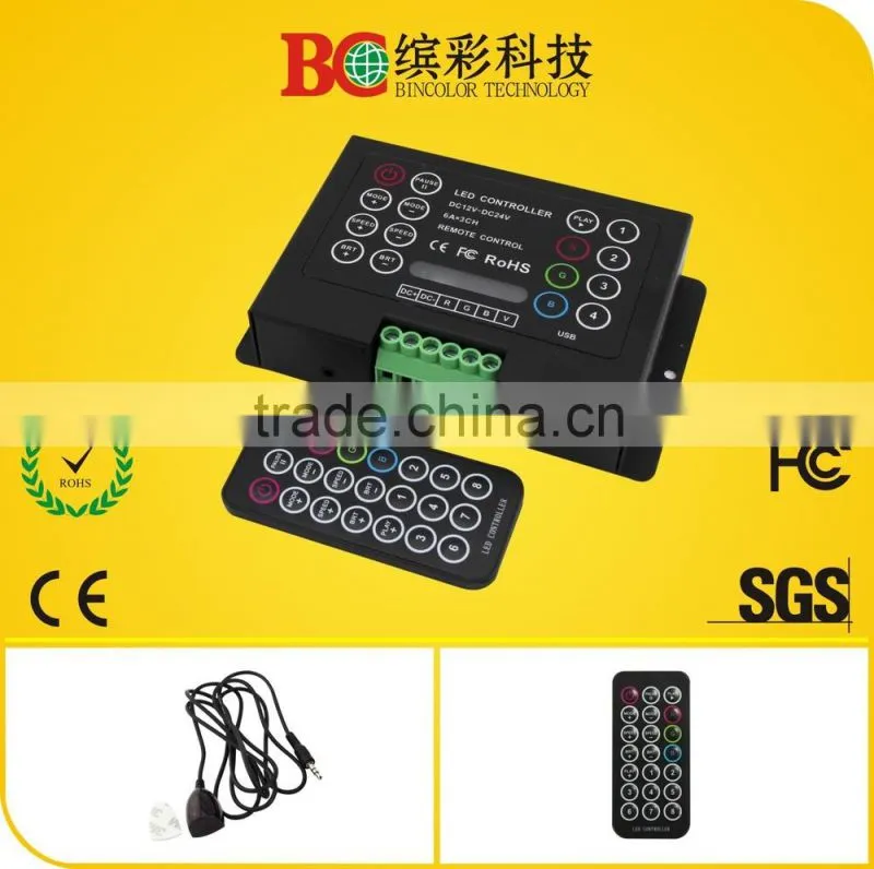DC12V rgb controller IR infrared led controller RGB controller for led strip