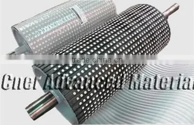 High density Aluminium Oxide Ceramic Cylinder Liner, ceramic lagging on pulley