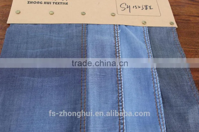SH132 100% tencel 4.7oz colored and thin denim fabric