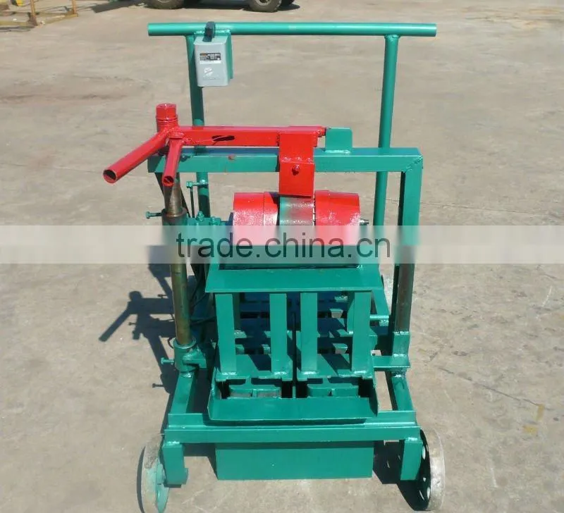 trade assurance supplier of mini brick moulding machine QT40-3C