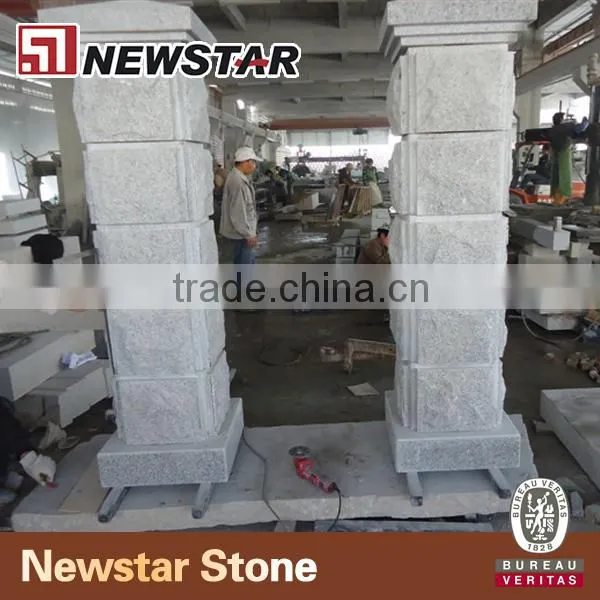 Newstar natural granite pillar caps