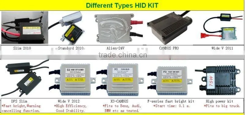 HID Kit H4-3 Hi/lo Beam Bulb/Super Bright HID Xenon Kit