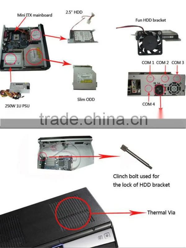 ITX case/mini itx case/computer case