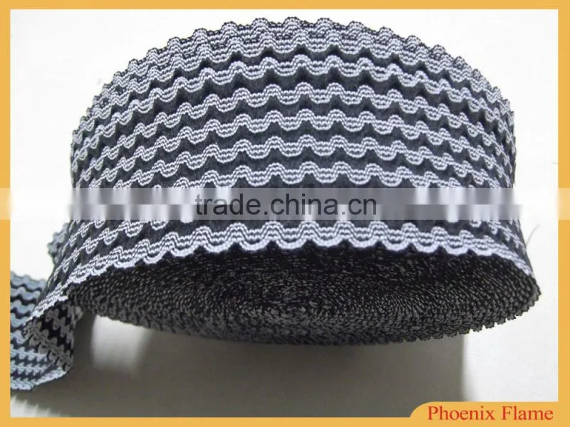 beautiful jacquard high elastic tape for girl dress