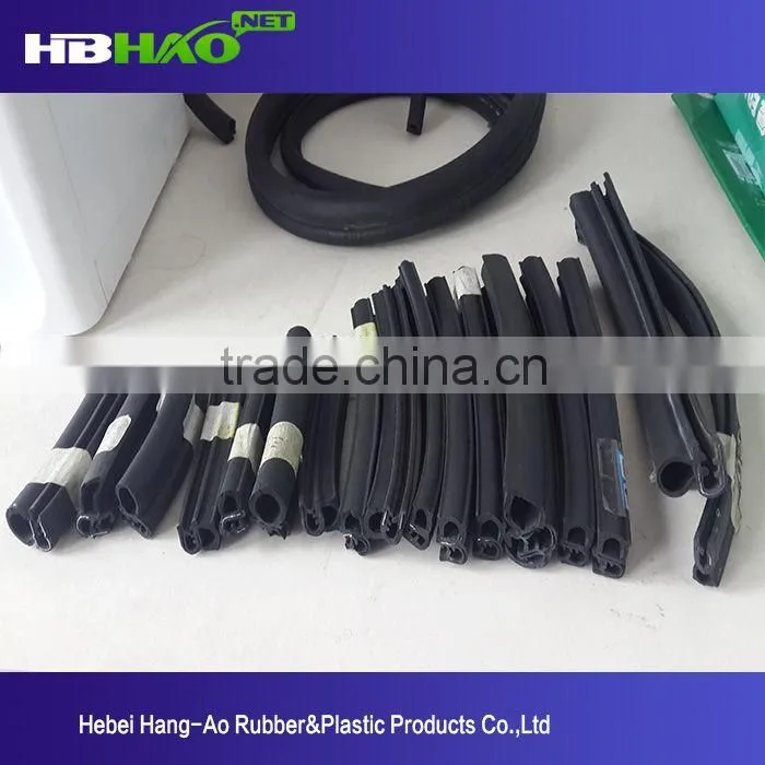 XHM-007 strip lock plastic container rubber seal strip