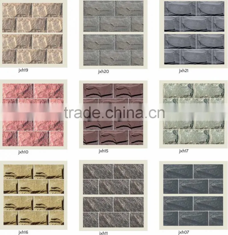 beige mushroom stone exterior wall cladding