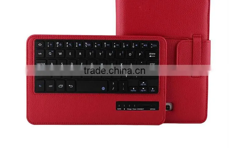 Litchi pattern all-in-one bluetooth keyboard for Samsung TABA 8.0inch T350/T351-SA1035