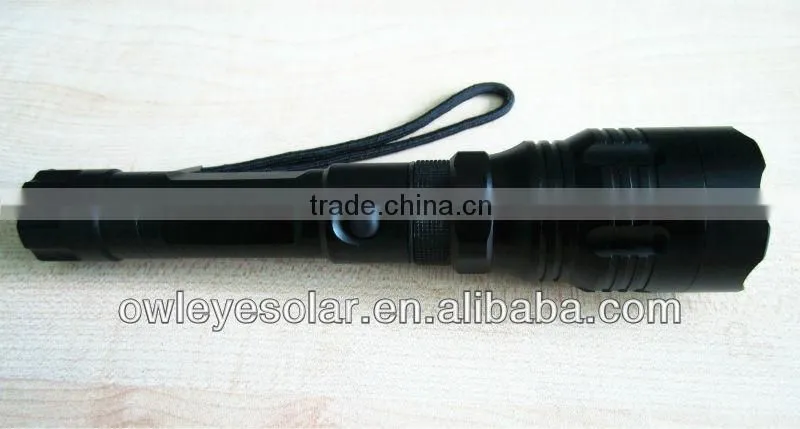 rechargeable LED flashlight/rechargeable torch