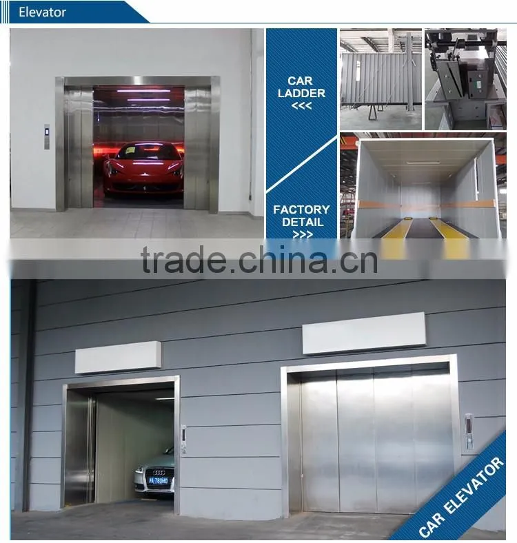 online shopping comfortable low noice lift korea car elevator