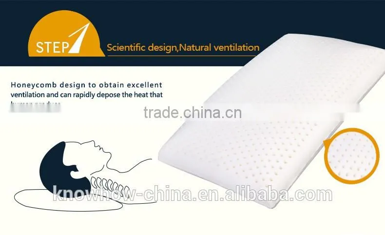 Wholesale Best Head Supporting Natural Latex Neck Pillow
