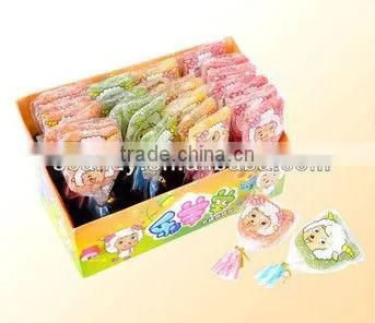 Sheep jelly lollipop gummy lollipops