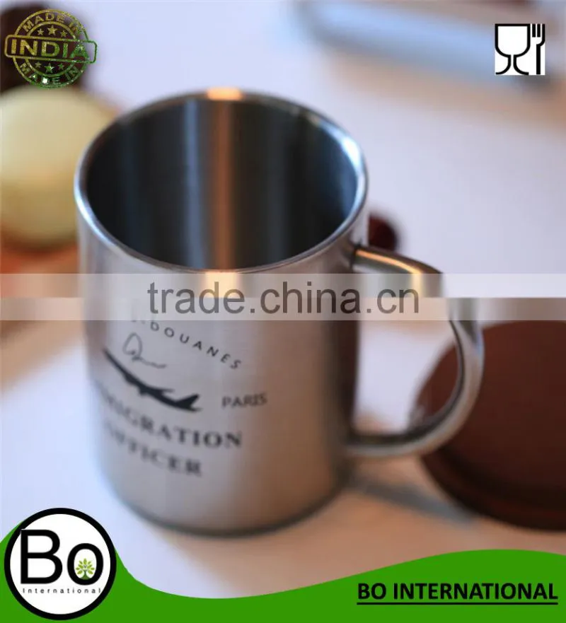 Stainless steel Double Layer (Wood Cup Lid)Mug Coffee Cups Caneca Beer Cup Coffee Mug Taza Copo Fast Shipping With Guarantee