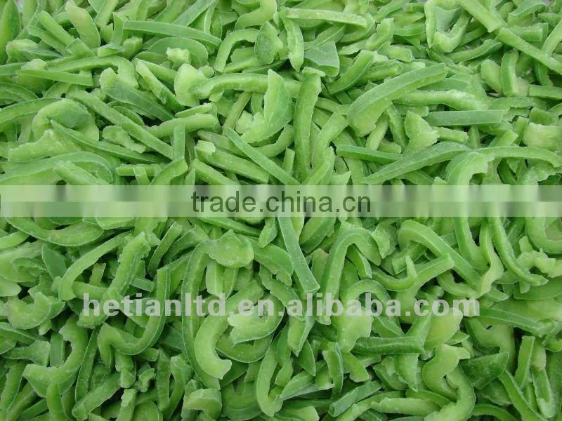 IQF diced red bell pepper