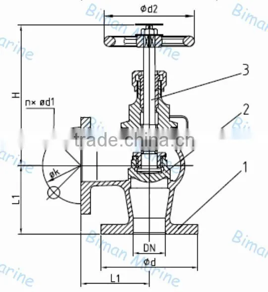 Marine Bronze Electric Socket Weld Globe Valve