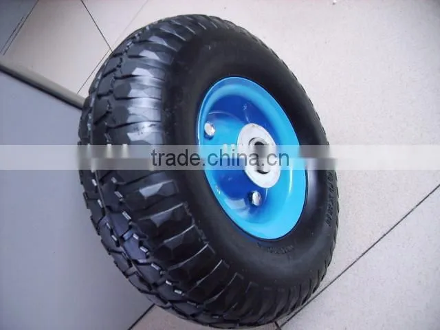 Solid rubber tyre tire 10 inches Airless wheel for tool carts Kid carts wheel non-inflatable
