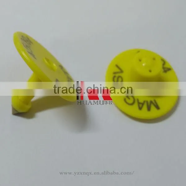 laser printed ear tag for cattle 30*30 mm
