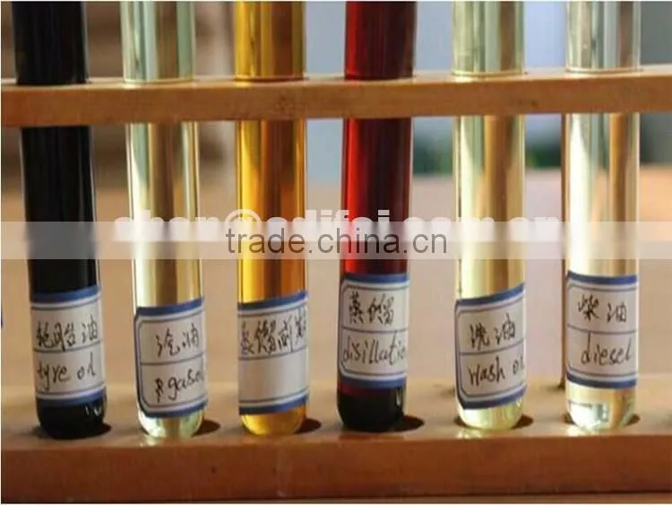 Low Energy Consumption Plastic Oil Refining To Diesel Plant