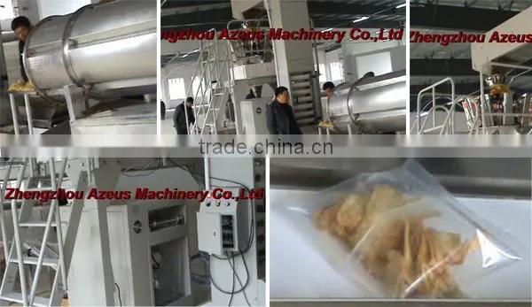 Full automatic frozen french fries maker/potato chips processing machine