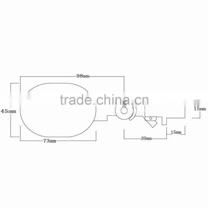 Adjustable Mini Plastic Hydraulic Float Valve for Aquarium RO DI Reverse Osmosis System