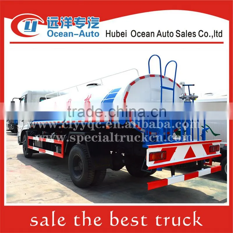 Dongfeng Tianjin Euro 3 12000L water tank car truck sale