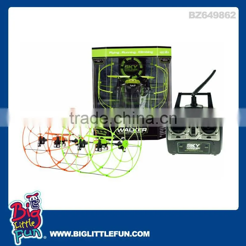2 channel inductive remote control ufo flying saucer with light and USB