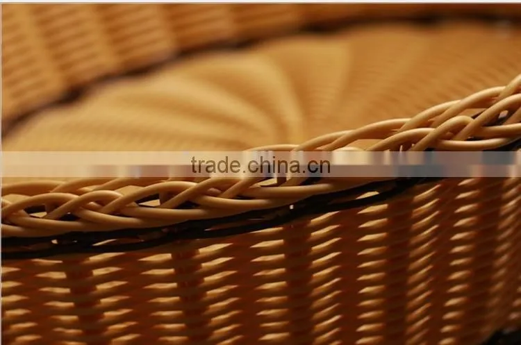 Latest dog pet products cheap wholesale waterproof wicker dog bed